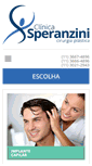 Mobile Screenshot of clinicasperanzini.com.br